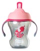 Tommee Tippee Explora 230ml Easy Drink Straw Cup - Pink image number 1